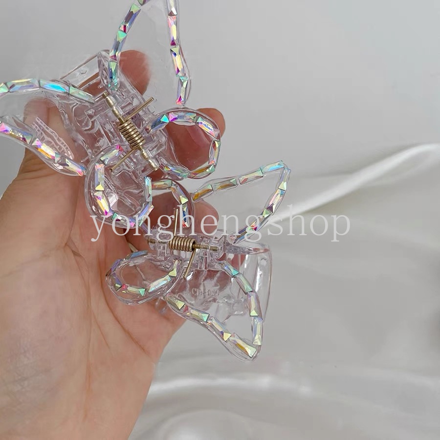 Kẹp Tóc Hình Bướm Đính Ngọc Trai Thời Trang Cho Nữ