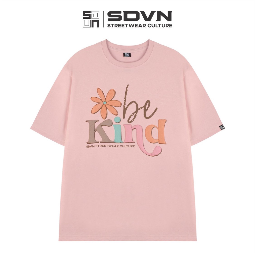 Áo Thun Unisex Nam Nữ Form rộng Local Brand SDVN BE KIND