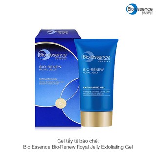 Tẩy tế bào chết Bio-Essence Bio Renew Royal Jelly Exfoliating Gel 40gr