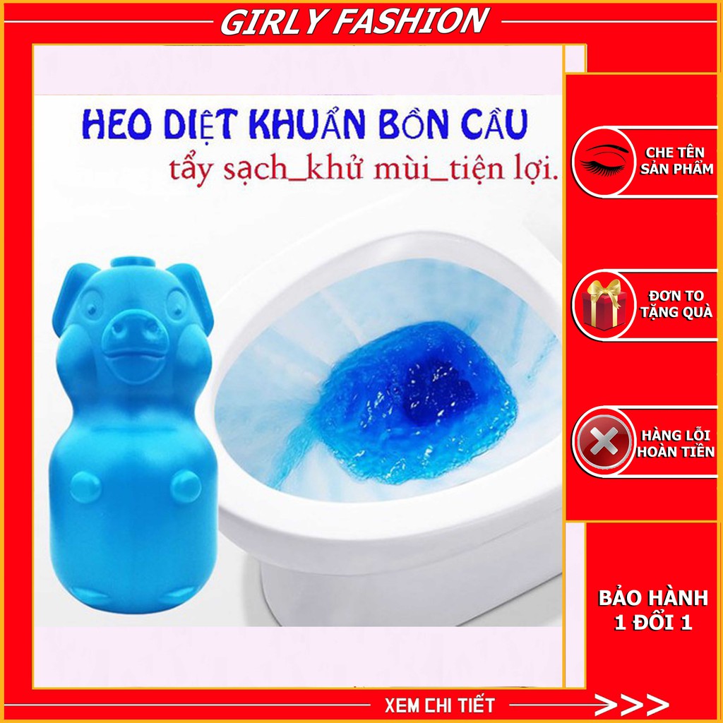 [LẺ = SỈ] LỌ THẢ BỒN CẦU HÌNH CON LỢN