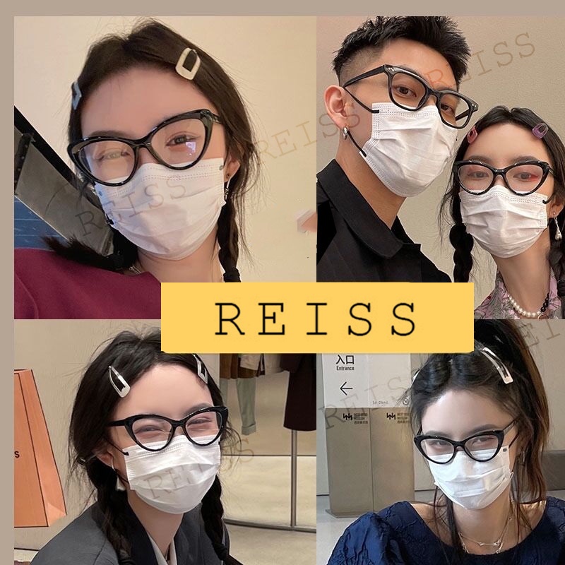 Kính Mắt Mèo Chống Ánh Sáng Xanh Phong Cách Retro Cho Nữ