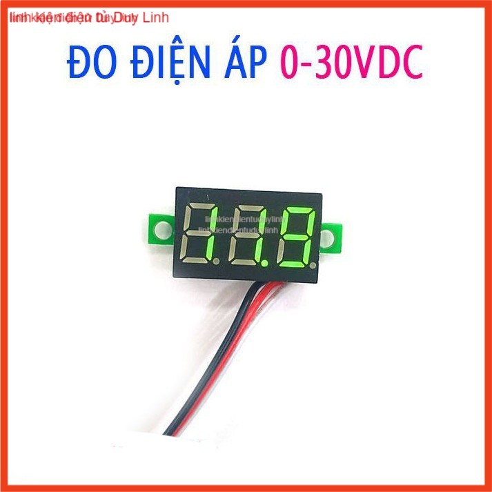 Đồng hồ đo điện áp 0-30VDC .