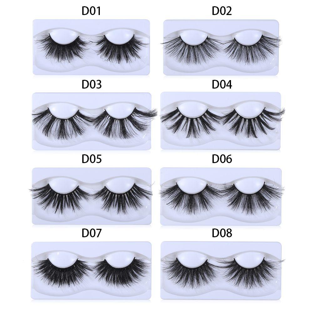 1 Cặp Lông Mi Giả MIH SKONHED 8D Trang Điểm Mắt Hỗn Hợp