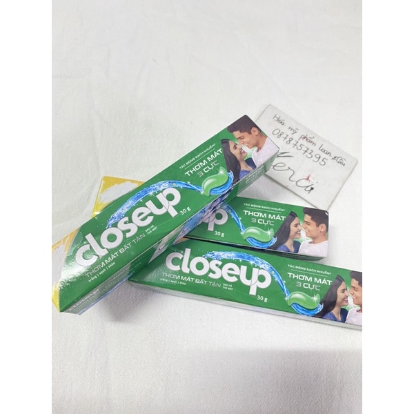 Kem đánh răng du lịch/ mini Closeup 30g