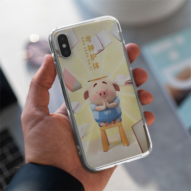 Ốp lưng ip đại sư heo Iphone 7/7Plus/8/8Plus/X/Xs/Xs Max/11/11 Promax/12/12 Promax PIG20210143