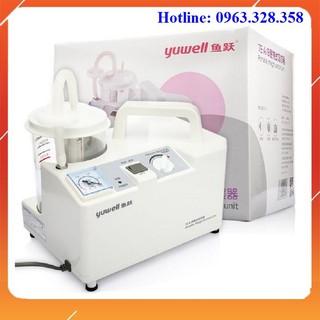 Máy hút dịch hút đờm mũi họng 1 bình YUWELL 7ea - tặng 02 đầu hút