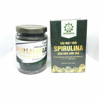 Bột Tảo xoắn SPIDANA sấy lạnh nguyên chất 100% công nghệ OCP 100gr