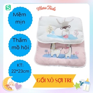 [FreeShip] Gối xô cho bé 👶CHÍNH HÃNG👶 Gối sợi tre Nhật NITORI êm ái thấm mồ hôi