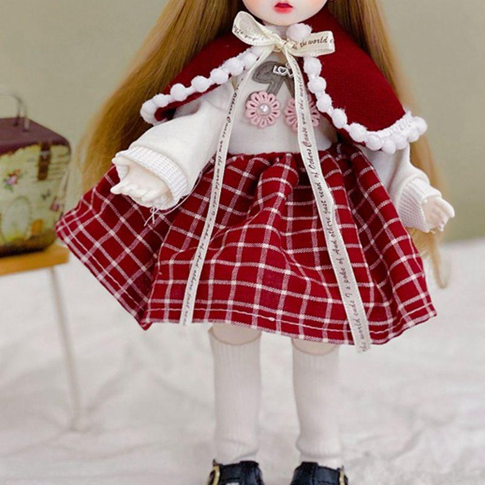 Bộ Quần Áo Búp Bê Mini 16cm 13 Khớp Động Xinh Xắn