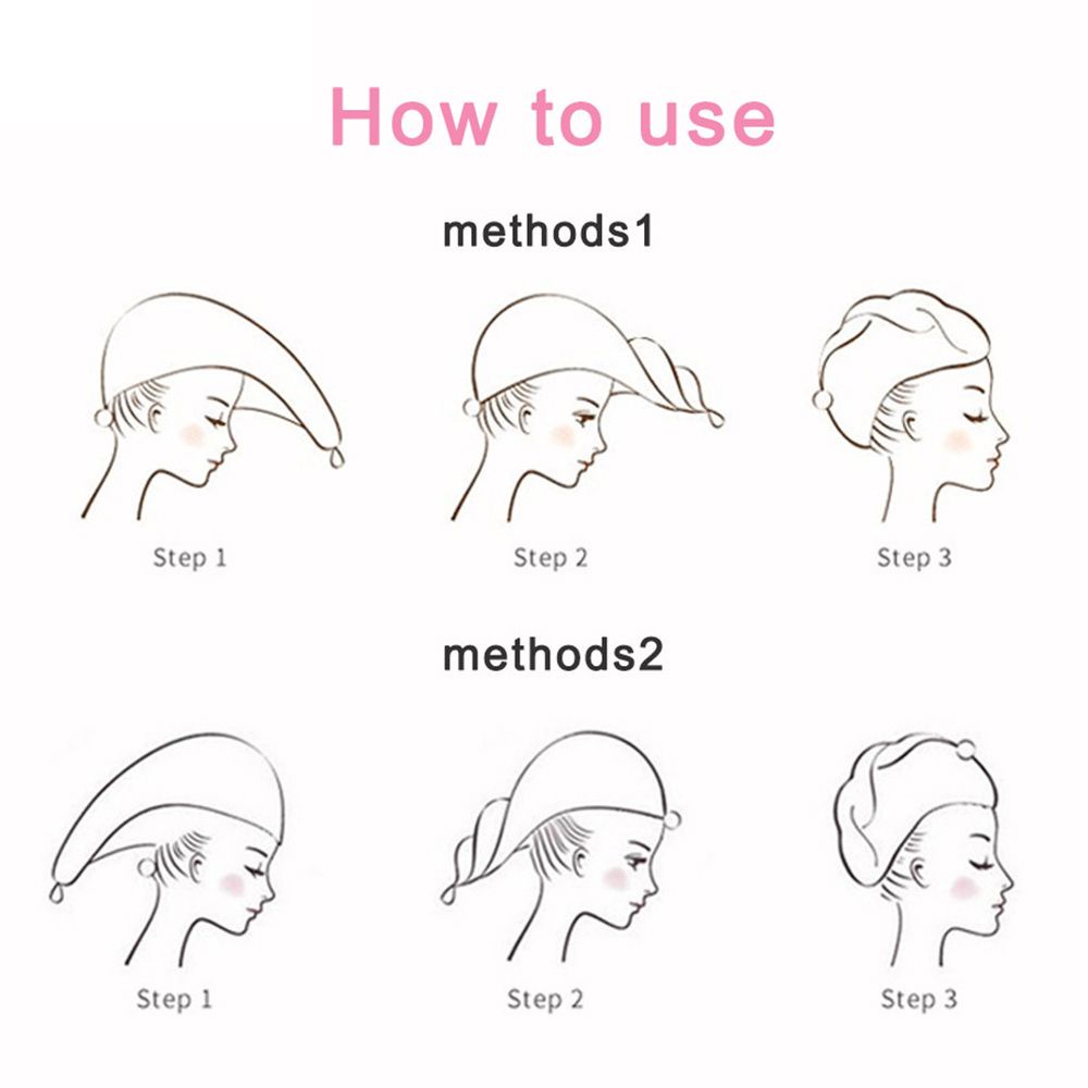 Mũ trùm đầu tắm bằng vải lông cừu san hô mềm mại nhanh khô thêu họa tiết hoạt hình dễ thương cho nữ