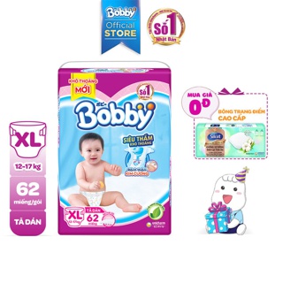 Tã dán Bobby XXL56 (trên 16kg)