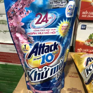 Nước giặt khử mùi Attack 1.2kg