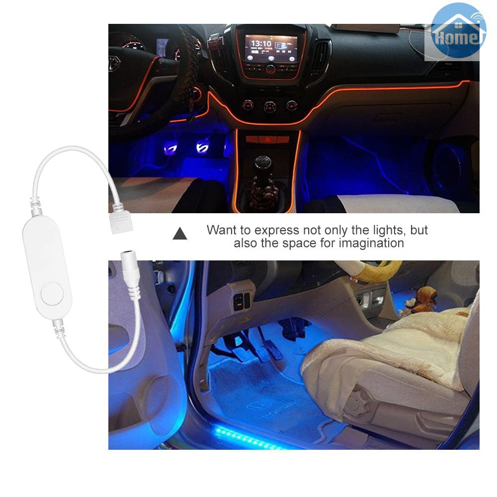 Bộ điều khiển đèn LED không dây thông minh bằng giọng nói RGBW chỉnh màu qua ứng dụng Google Home/Amazon Alexa IFTTT | BigBuy360 - bigbuy360.vn