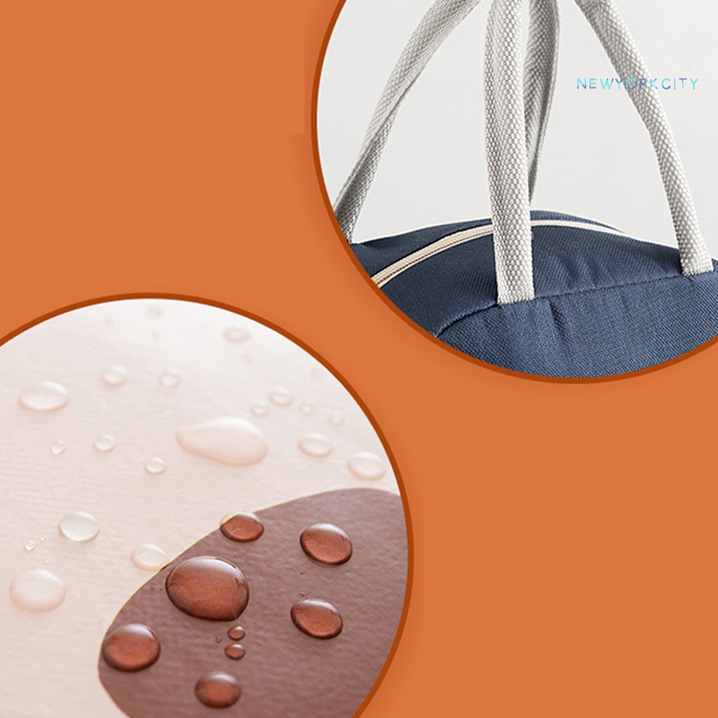 Túi Giữ Nhiệt Đựng Hộp Cơm Trưa In Họa Tiết Hoạt Hình Dễ Thương Tiện Dụng Mang Theo Dã Ngoại