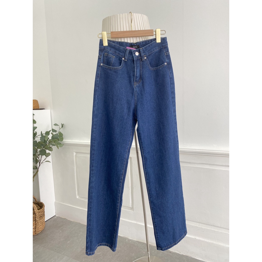 Quần Jean ống suông dáng dài LADY STYLE &amp; OUTFITS