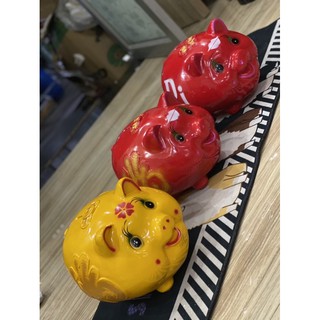 Heo đất tiết kiêm tiền 25*30cm, Ống tiết kiệm tiền pi tròn đẹp to vừa