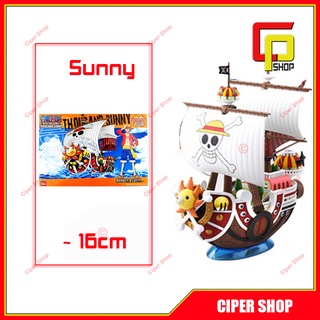 Mô hình thuyền tàu Thousand Sunny mũ rơm luffy one piece thuyền sunny
