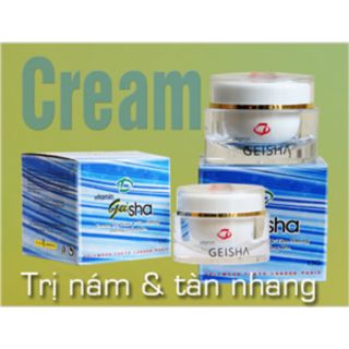 Kem Geisha dưỡng trắng dành cho da nám tàn nhang 15g