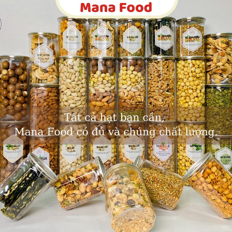 550G Mix 7 Hạt Dinh Dưỡng Mana Food |  VSATTP - Hạt bùi béo - Chất lượng