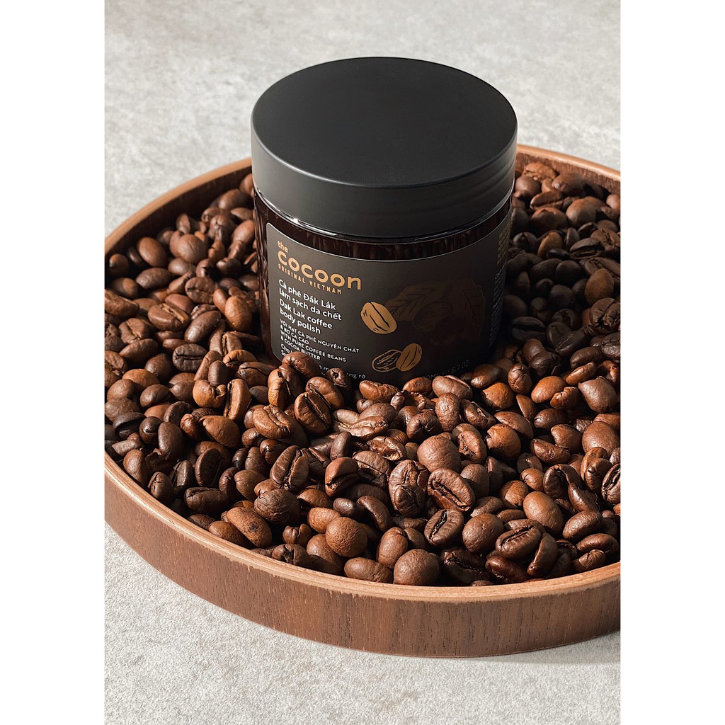 Cà phê Đắk lắk làm sạch da chết toàn thân Cocoon 200ml (Dak lak coffee body polish) | BigBuy360 - bigbuy360.vn