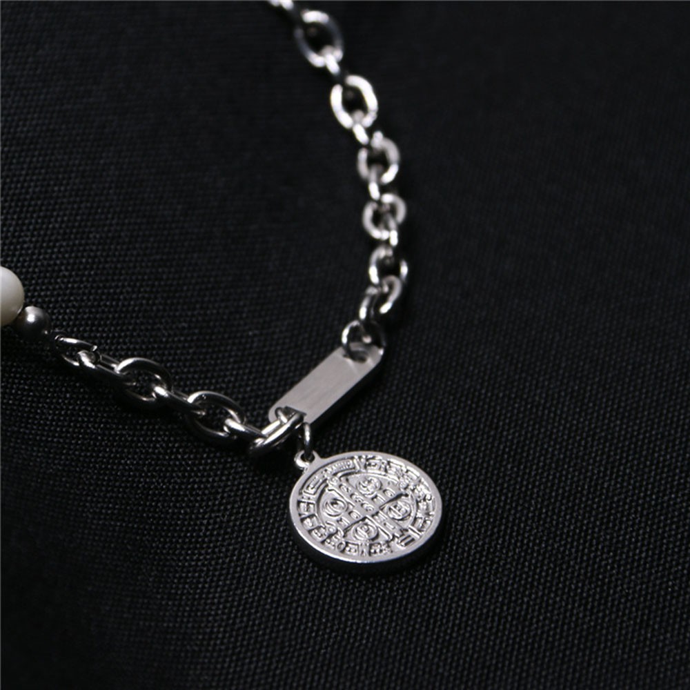 vòng cổ Choker Mặt Ngọc Trai Thời Trang Cho Nữ