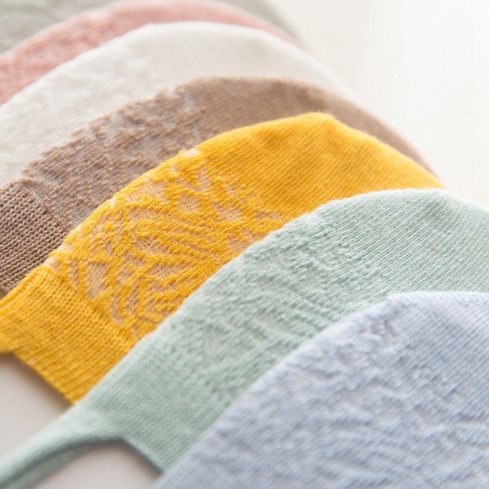 HS Tất Cotton Cổ Thấp Chống Trượt Thời Trang Cho Nữ