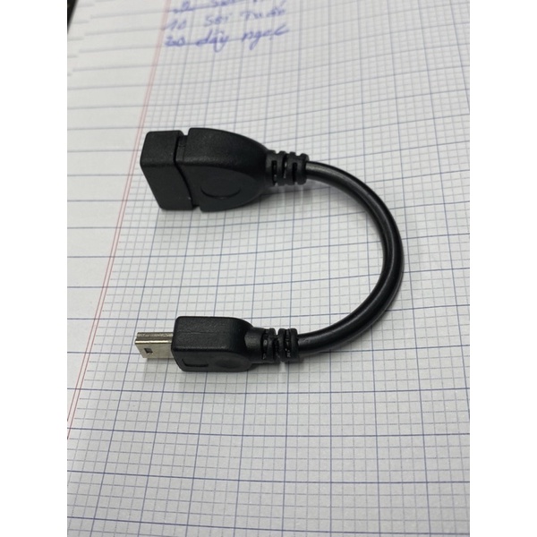 cáp usb cái sang mini usb, Dây cáp chuyển đổi USB 2.0 cái sang mini USB