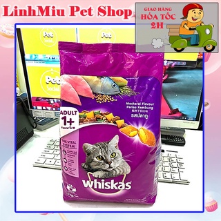 Thức ăn mèo Whiskas 1,2kg (3 vị)