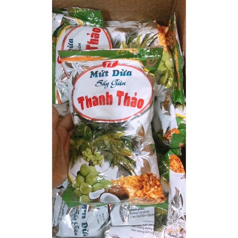 1KG DỪA KHÔ SẤY GIÒN THANH THẢO, NHƯ HÌNH