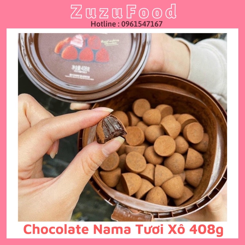Socola Tươi Truffle Tan Chảy 408g Công Thức Nhậtp