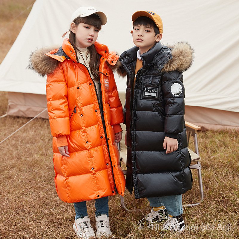 Long Thick Coat Girls Kids Long Coat