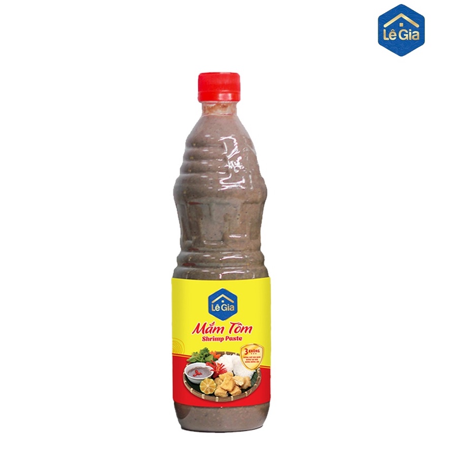 Mắm tôm Lê Gia - OCOP 5 sao Quốc Gia - chai nhựa pet 650ml