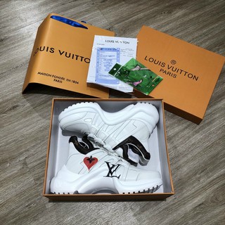 Giầy LV Trái Tim hàng cao cấp (full box + free ship check hàng trước khi nhận)