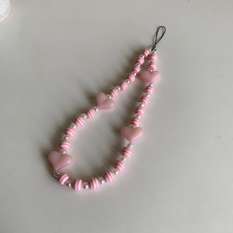 Dây treo điện thoại móc treo điện thoại phone chain phone strap móc dây handmade cheap moment Jisoo Blackpink