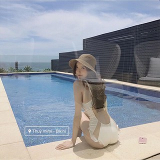 Bộ bơi liền pha ren