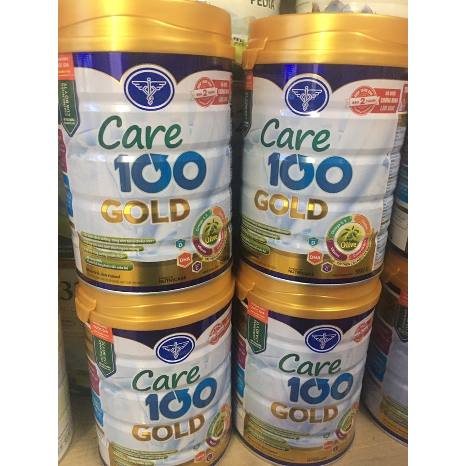 Sữa bột care 100 Gold 900g