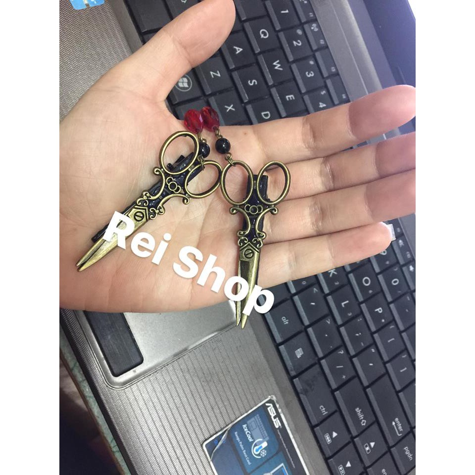 Kẹp tóc hình chiếc kéo
