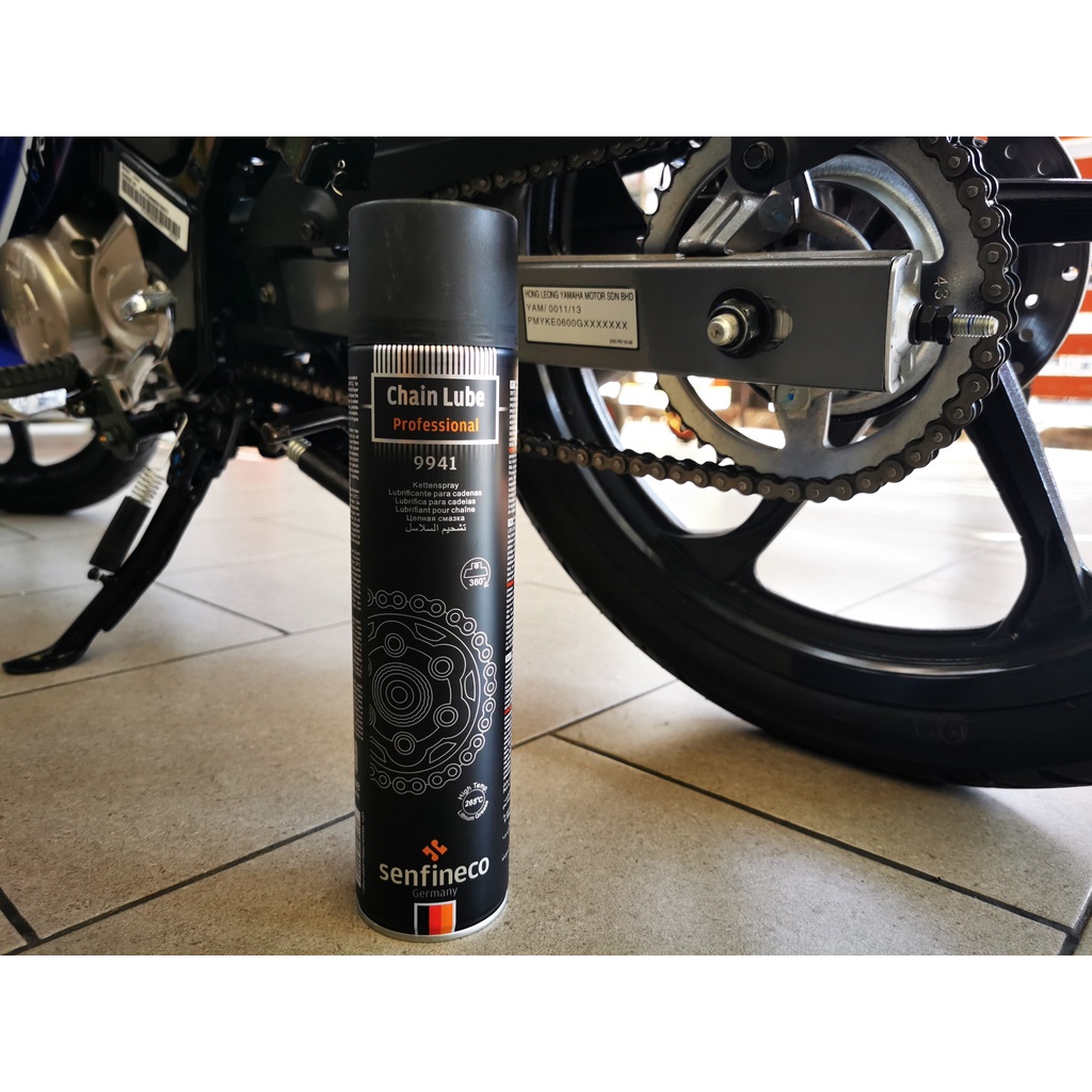 Dung Dịch Dưỡng Sên Senfineco 9941 ,Dưỡng Sên Cao Cấp Senfineco 9924 Chain Lube Extreme 200ml-650ml Tặng Cọ