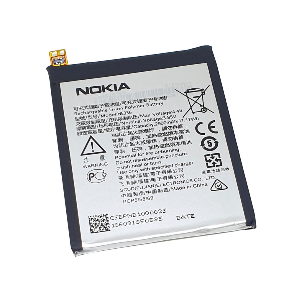 Pin Nokia 3.1 Nokia 5  hàng chuẩn bảo hành 1 đổi 1