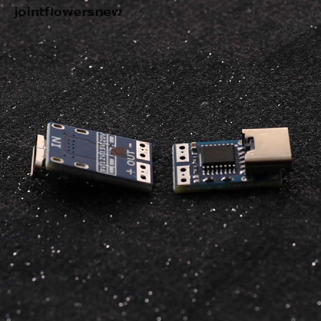 jointflowersnew Type-C PD Decoy Module PD23.0 To DC DC Trigger Extension Cable QC4 Charger JFW