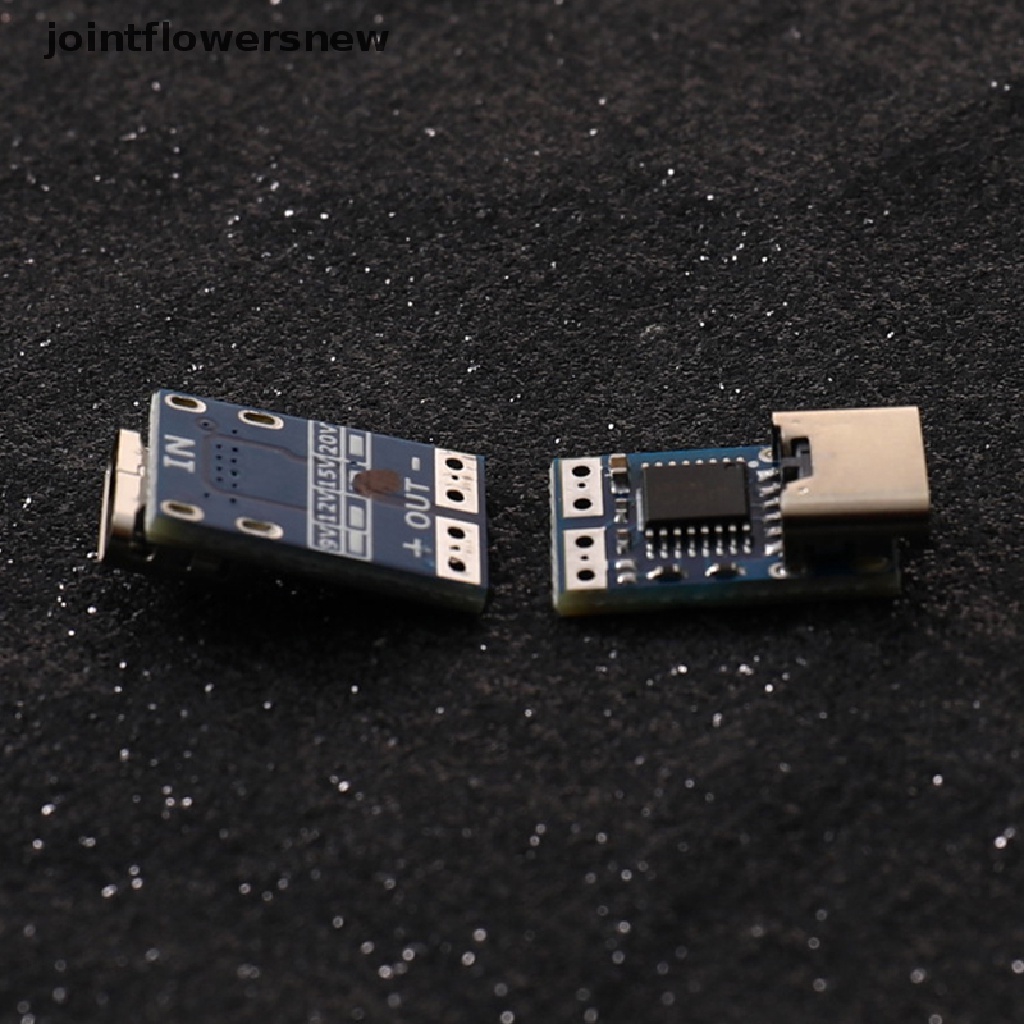 Jointflowersnew Type-C PD Decoy Module PD23.0 To DC DC Trigger Extension Cable QC4 Charger JFW