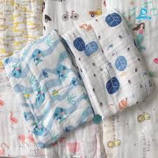 Khăn cotton aden 4 lớp đa năng dùng tắm hoặc quấn bé, loại đẹp, mềm mịn, size to 120x120cm