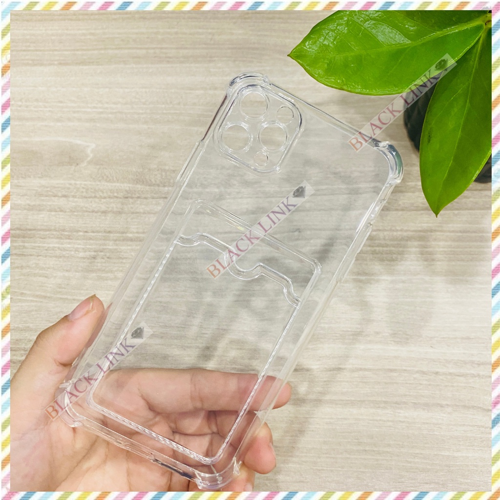 Ốp lưng Iphone có ngăn ví Silicon dẻo bảo vệ camera trong suốt chống sốc 6/6s/7/8/plus/x/xs/xsmax/xr/11/12/13/14/pro/max