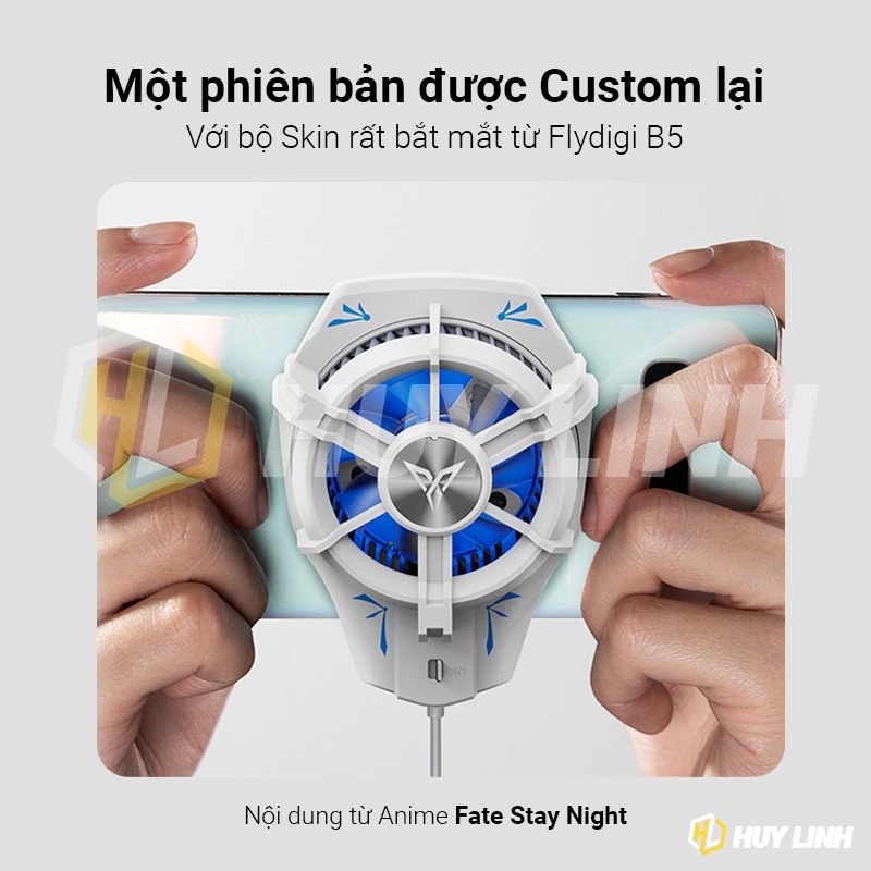 Flydigi B5 Fate | Sò lạnh kiêm quạt tản nhiệt cao cấp | Công suất lên đến 15W