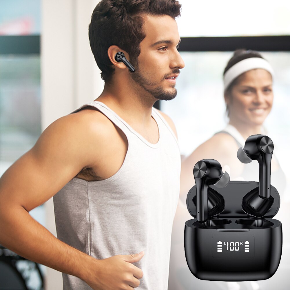 Bộ Tai Nghe Không Dây Bluetooth Cảm Ứng Chống Cháy Nổ 2020 T9