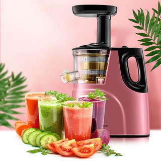 Máy ép chậm MEET JUICE, Máy ép trái cây- Vắt kiệt bã công suất 150W - Tặng 2 cốc đựng nước [ Bảo hành 12 tháng]