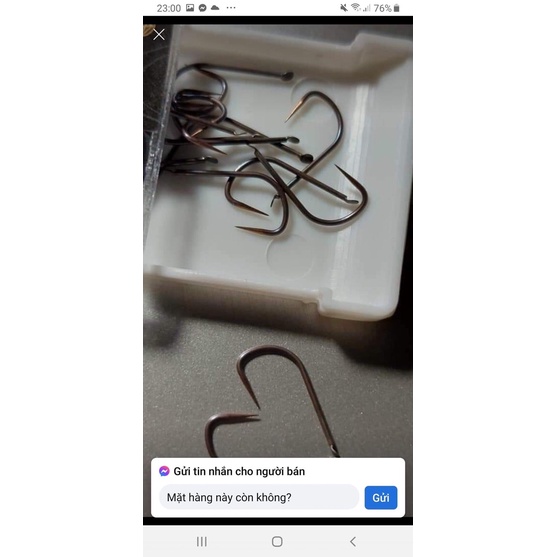 Lưỡi titan Simago không ngạnh chính hãng chuyên câu đài