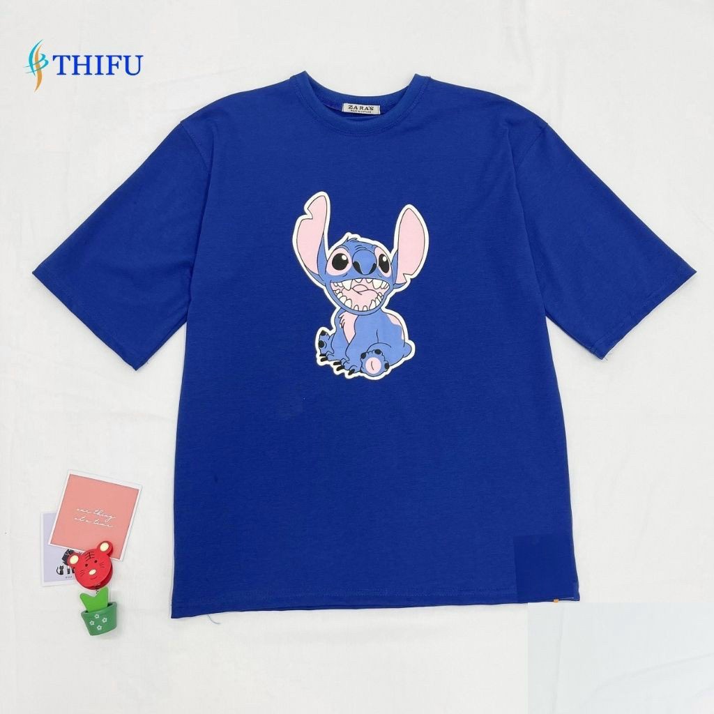 Áo Thun Cotton Tay Lỡ Form Rộng Nữ In Pokemon Mặc Đẹp Thoải Mái [NEW UNISEX]