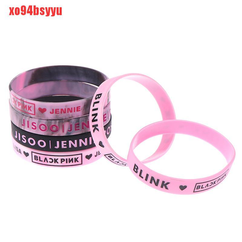 Vòng Tay Silicone [Xo94Bsyu] BLACKPINK LISA JISOO ROSE