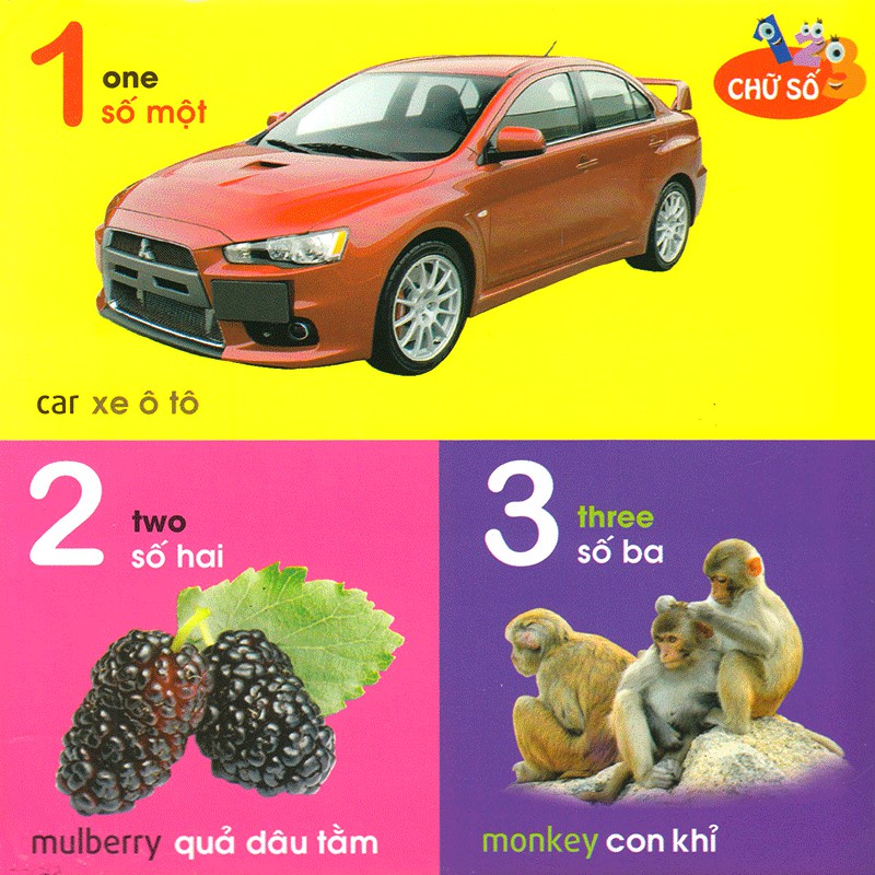 Sách: 101 Từ Đầu Tiên- Chữ Số - Hình Dạng - Màu Sắc Tặng Kèm Bookmath